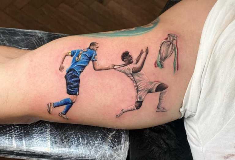 Ιταλός φίλαθλος έκανε το κορυφαίο τατουάζ του Euro 2020